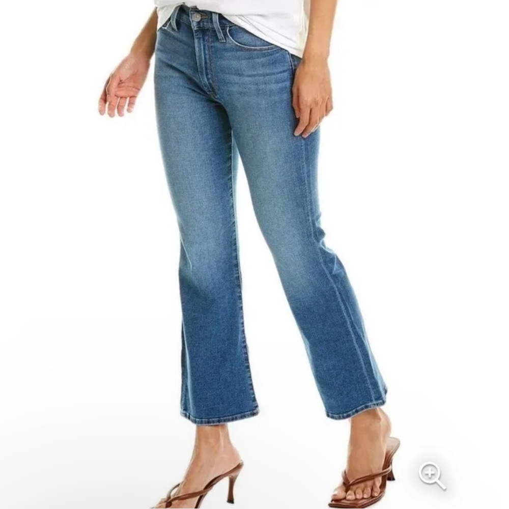 (32) Hudson Blair High Rise Bootcut Jeans Medium Wash High Waisted Wide Leg